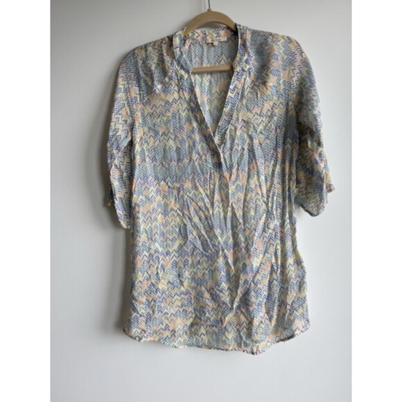 Ella Moss Oversized Summer Semi-Sheer Top-XS-Great Colors - Picture 1 of 5